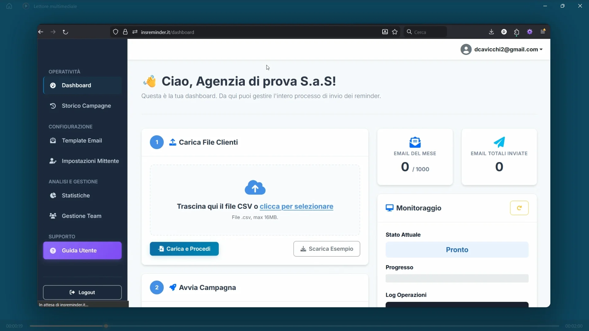 Insreminder Demo Preview