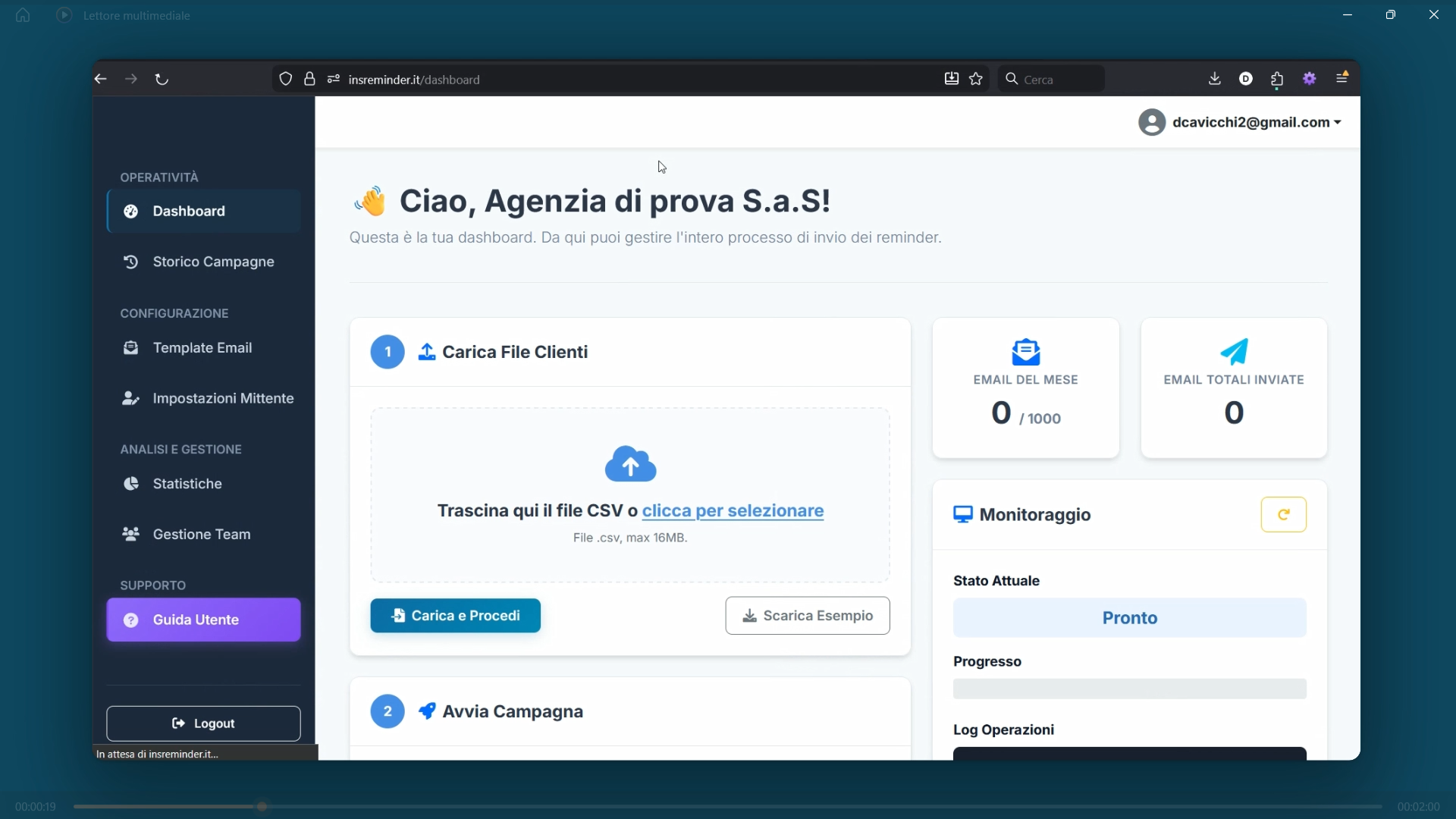 Insreminder Demo Preview